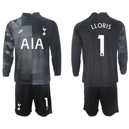 Billige Fotballdrakter Tottenham Hotspur Hugo Lloris 1 Keeper Barn Bortedraktsett 2021/22 Langermet